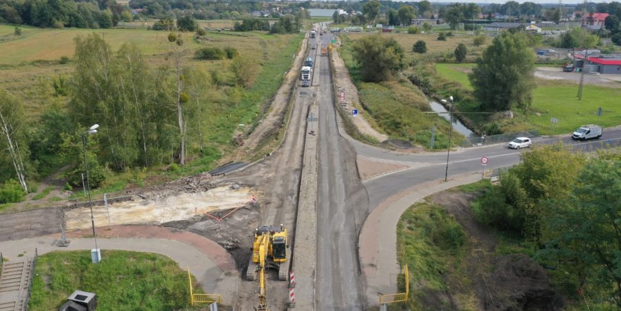 02. 244+150 Pyskowice skrzyżowanie z ul Powstańców Śląskich