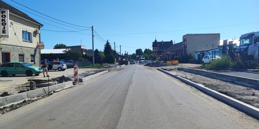 2024 08 14 km 247+700 Karchowice ulica Polna