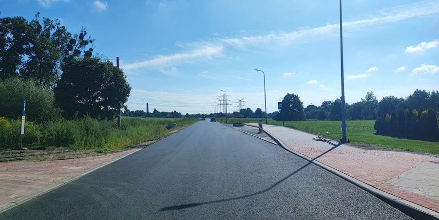 2024 08 20 km 246+550 ul. Wiejska strona prawa
