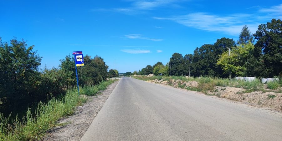 2024 08 20 km 251+200 ul. Konary przystanek
