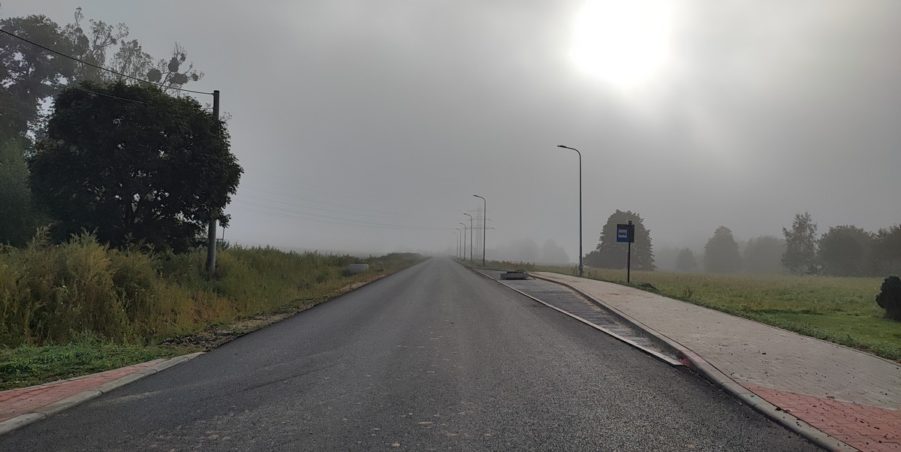 2024 09 11 km 246+550 ul. Wiejska strona prawa
