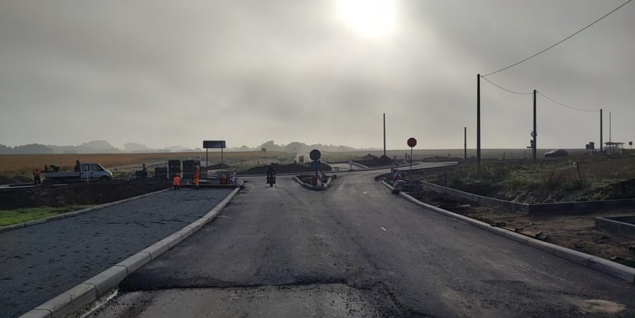 2024 09 11 km 250+200 skrzyżowanie z ulicą Gliwicką
