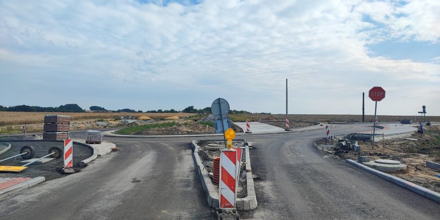 2024 09 19 km 250+200 skrzyżowanie z ulicą Gliwicką
