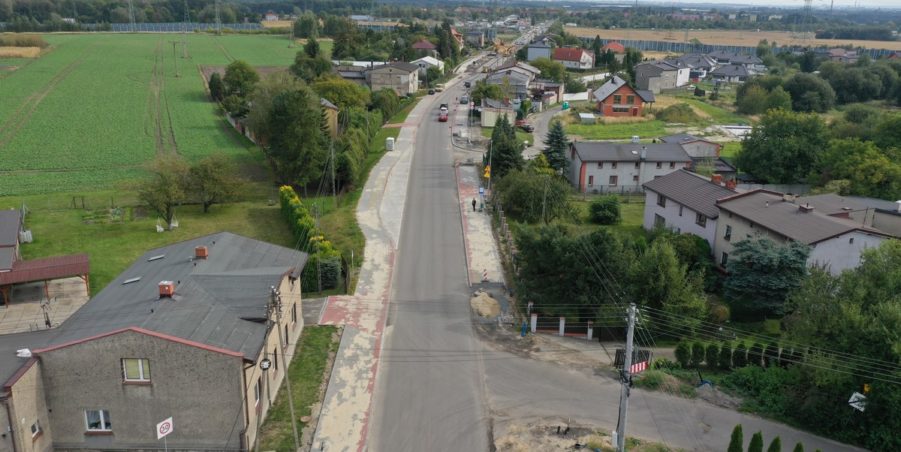46. 254+950 Wieszowa ul Leśna i Sienkiewicza