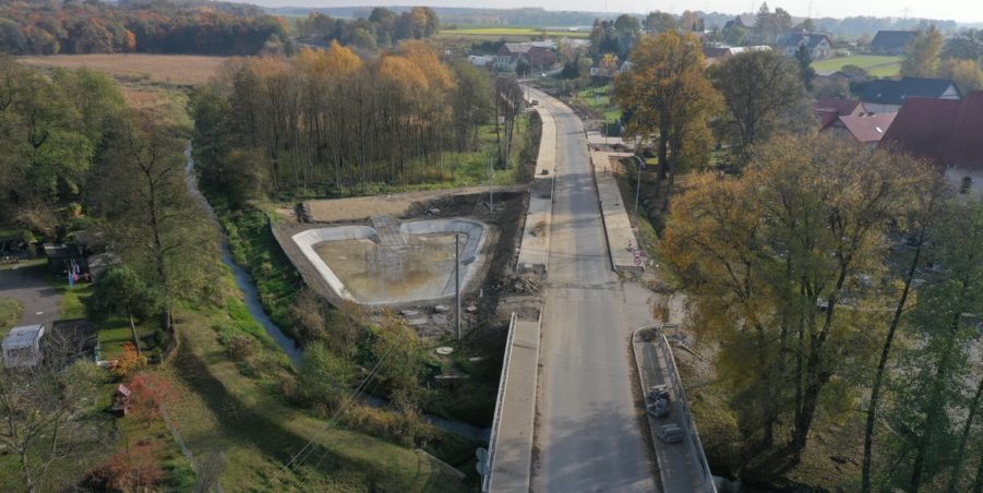 19. 248+050 Karchowice most nad rzeką Drama, zbiornik ZR 03