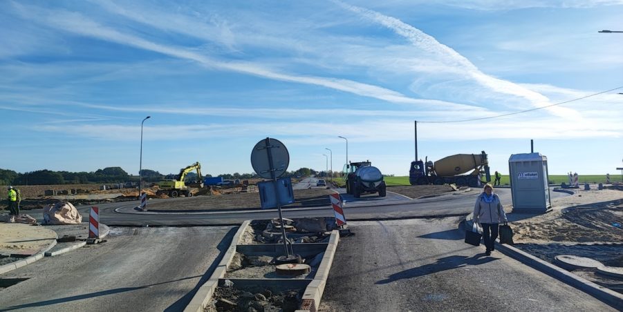 2024 10 22 km 250+200 skrzyżowanie z ulicą Gliwicką