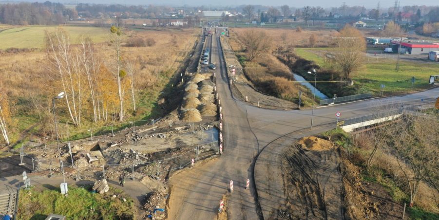 02. 244+150 Pyskowice skrzyżowanie z ul Powstańców Śląskich
