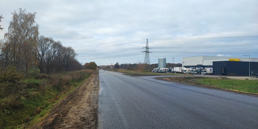 2024 11 14 km 245+300 zjazd do Polmarkus