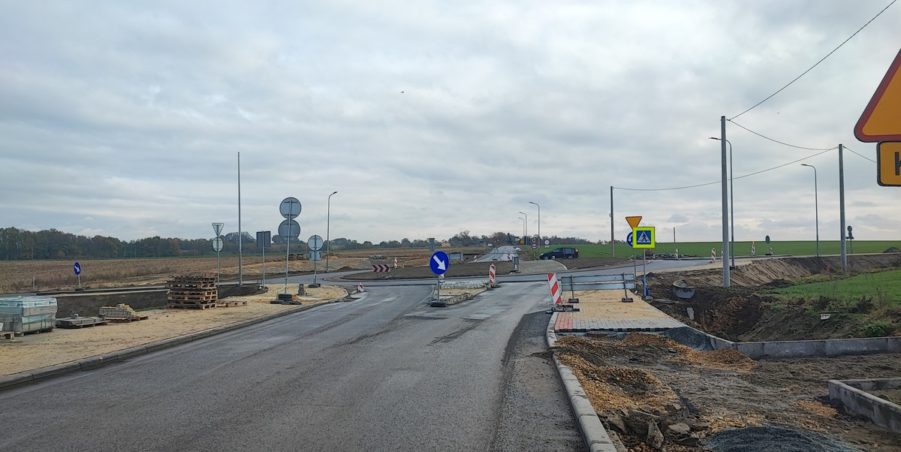 2024 11 14 km 250+200 skrzyżowanie z ulicą Gliwicką