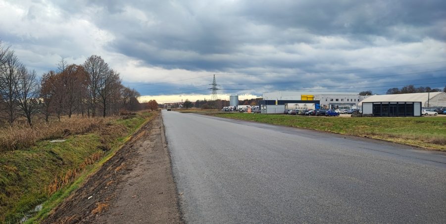 2024 11 28 km 245+300 zjazd do Polmarkus