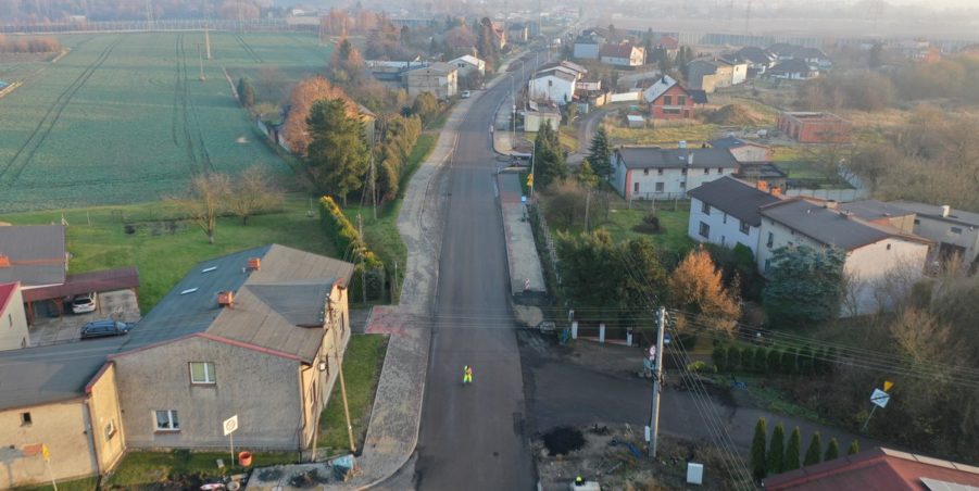 46. 254+950 Wieszowa ul Leśna i Sienkiewicza