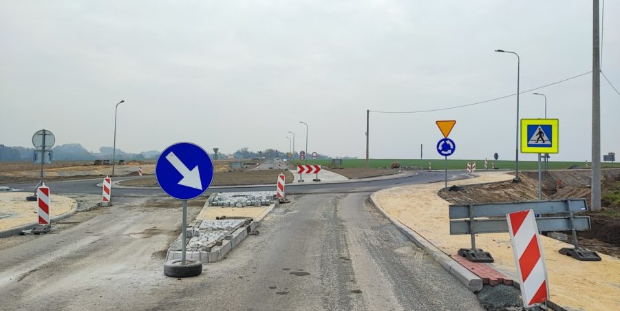 km 250+200 skrzyżowanie z ulicą Gliwicką