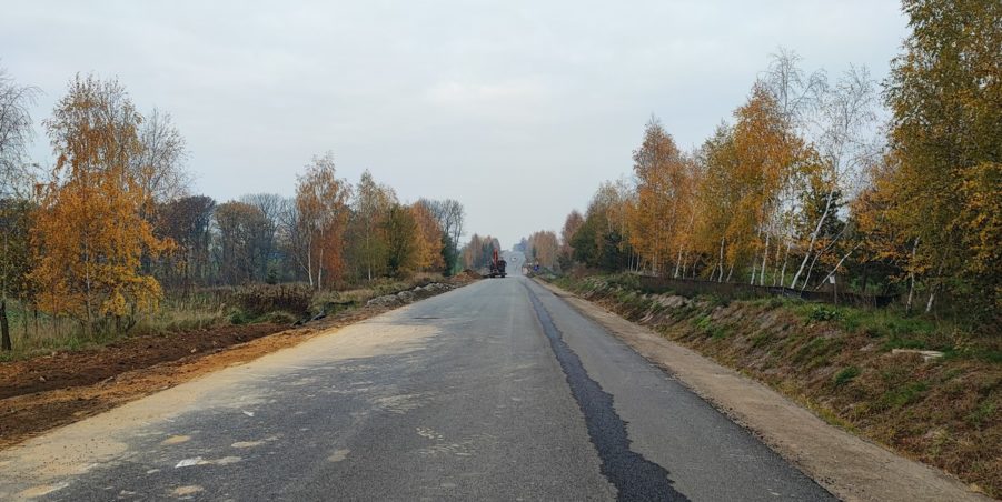 km 252+500 pola strona lewa