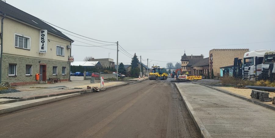 2024 12 04 km 247+700 Karchowice ulica Polna