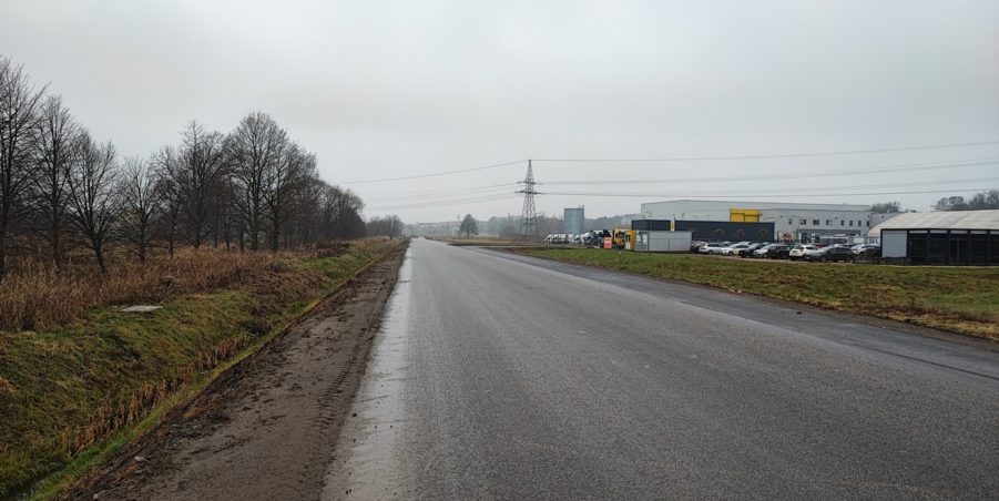 2024 12 13 km 245+300 zjazd do Polmarkus