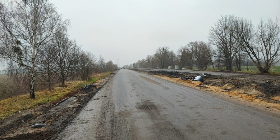 2024 12 13 km 251+200 ul. Konary przystanek