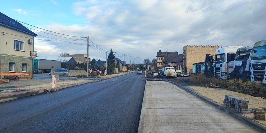 2024 12 23 km 247+700 Karchowice ulica Polna