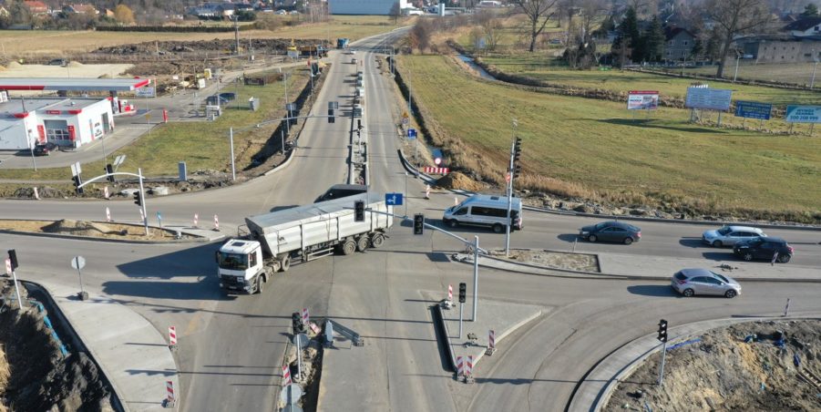 04. 244+500 Pyskowice skrzyzowanie z ul. Gliwicką