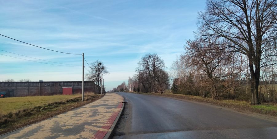 2025 01 09 km 252+950 ul. Robotnicza strona lewa