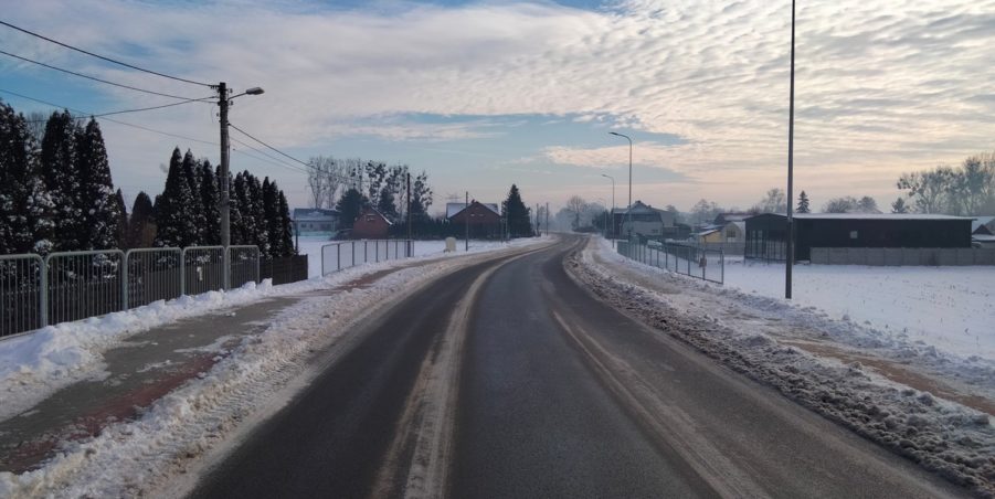 2025 01 14 km 246+400 ul. Wiejska strona prawa