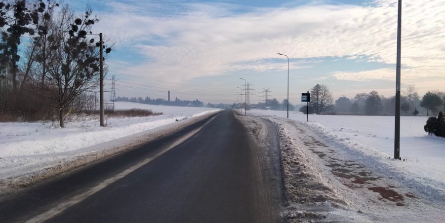 2025 01 14 km 246+550 ul. Wiejska strona prawa