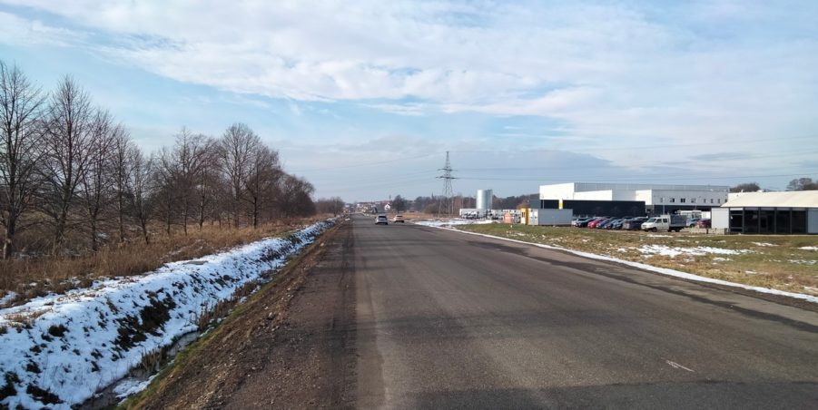2025 01 23 km 245+300 zjazd do Polmarkus