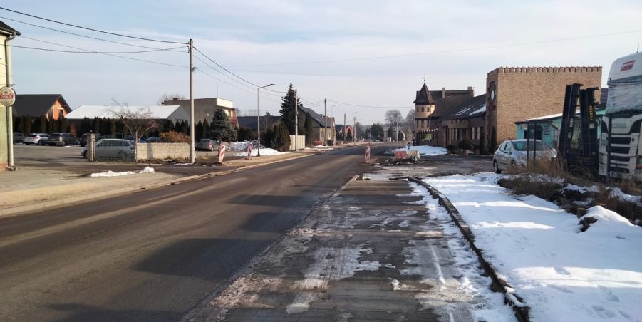 2025 01 23 km 247+700 Karchowice ulica Polna