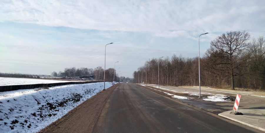 2025 01 23 km 248+900 las Boniowski parking