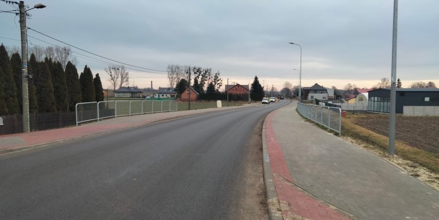 2025 01 31 km 246+400 ul. Wiejska strona prawa