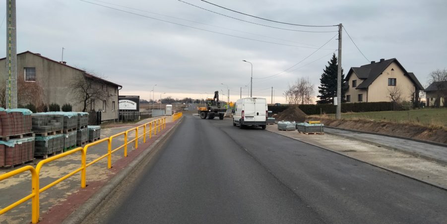 2025 01 31 km 250+200 skrzyżowanie z ulicą Gliwicką