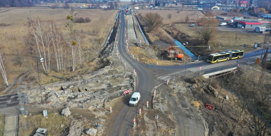 02. 244+150 Pyskowice skrzyżowanie z ul Powstańców Śląskich