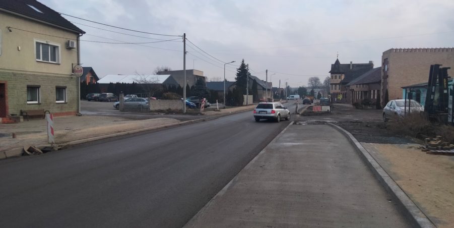 2025 02 07 km 247+700 Karchowice ulica Polna
