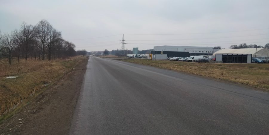 2025 02 13 km 245+300 zjazd do Polmarkus