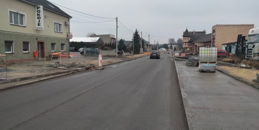 2025 02 13 km 247+700 Karchowice ulica Polna