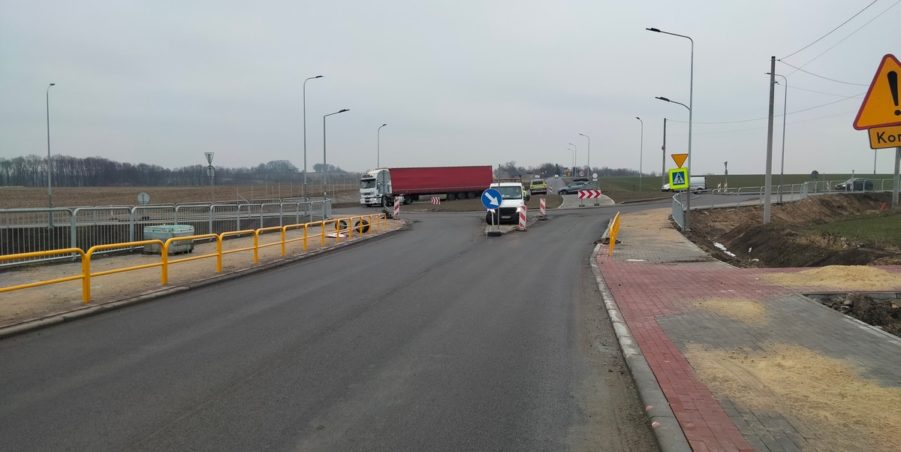 2025 02 13 km 250+200 skrzyżowanie z ulicą Gliwicką