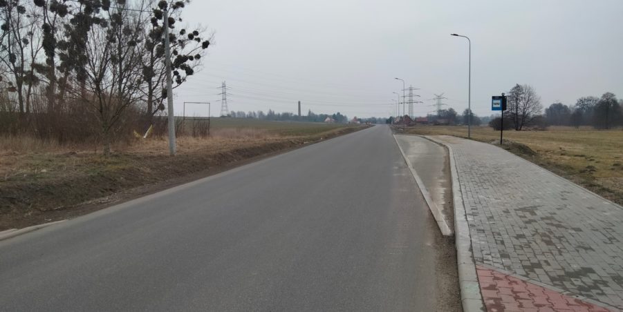 2025 02 21 km 246+550 ul. Wiejska strona prawa