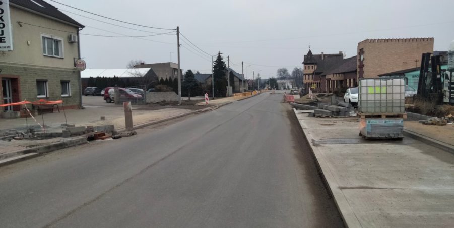 2025 02 21 km 247+700 Karchowice ulica Polna