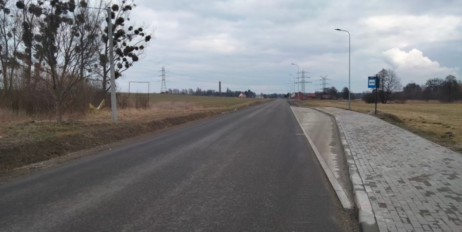 2025 02 28 km 246+550 ul. Wiejska strona prawa