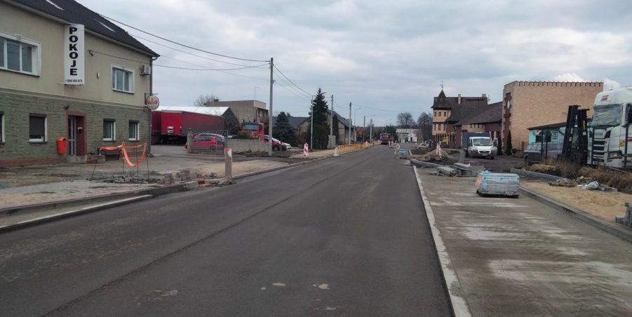 2025 02 28 km 247+700 Karchowice ulica Polna