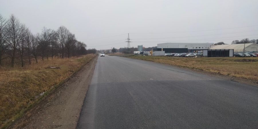 2025 03 14 km 245+300 zjazd do Polmarkus