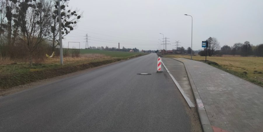 2025 03 14 km 246+550 ul. Wiejska strona prawa