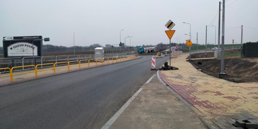 2025 03 14 km 250+200 skrzyżowanie z ulicą Gliwicką