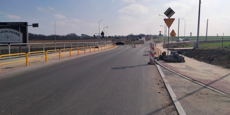 2025 03 28 km 250+200 skrzyżowanie z ulicą Gliwicką
