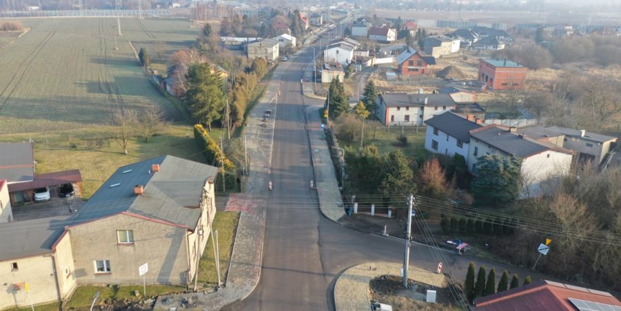 46. 254+950 Wieszowa ul Leśna i Sienkiewicza