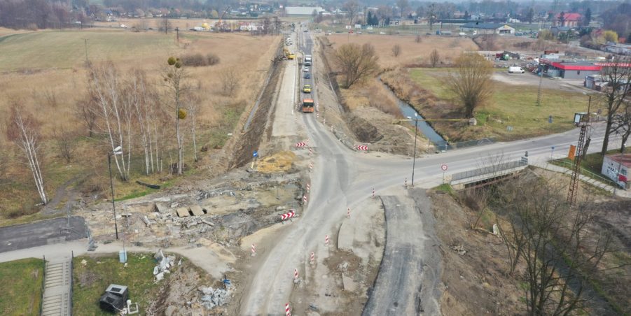 02. 244+150 Pyskowice skrzyżowanie z ul Powstańców Śląskich