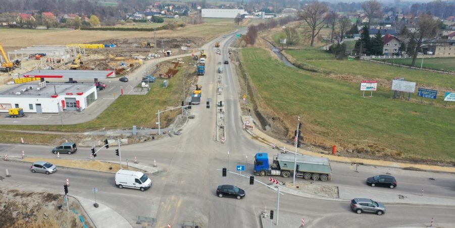 04. 244+500 Pyskowice skrzyzowanie z ul. Gliwicką