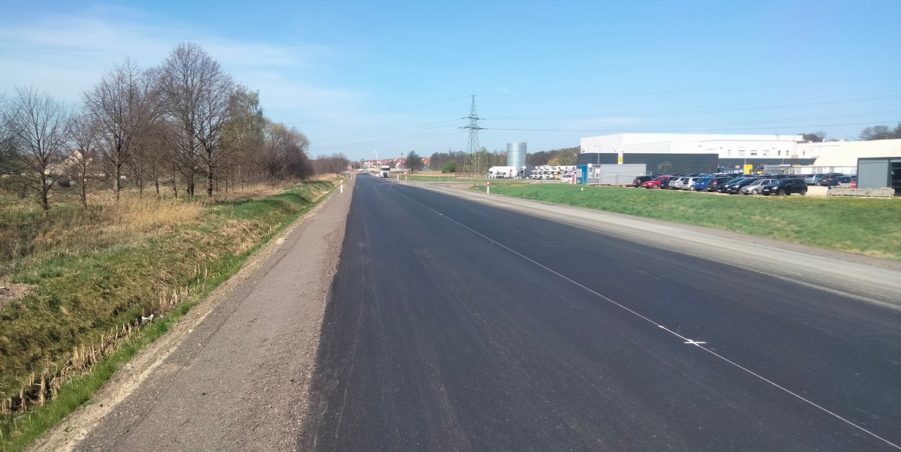 2025 04 17 km 245+300 zjazd do Polmarkus