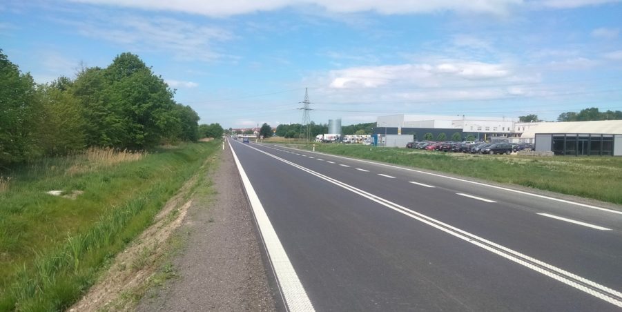 2025 05 09 km 245+300 zjazd do Polmarkus