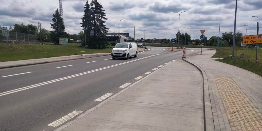 2025 05 23 km 255+900 rondo Wieszowa strona prawa