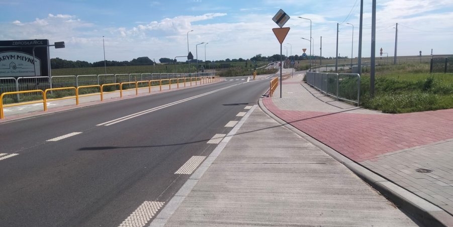 2025 08 08 km 250+200 skrzyżowanie z ulicą Gliwicką
